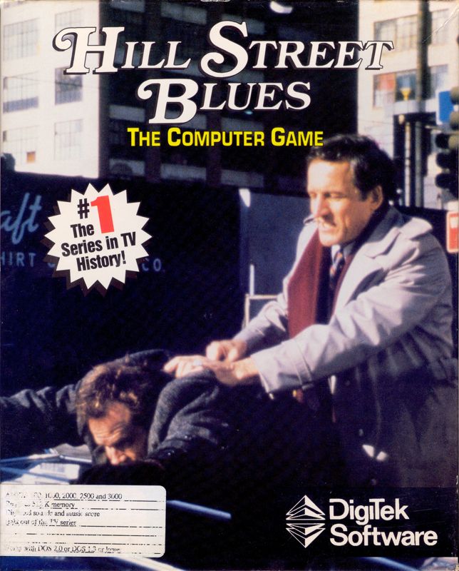 Hill Street Blues box art for Amiga